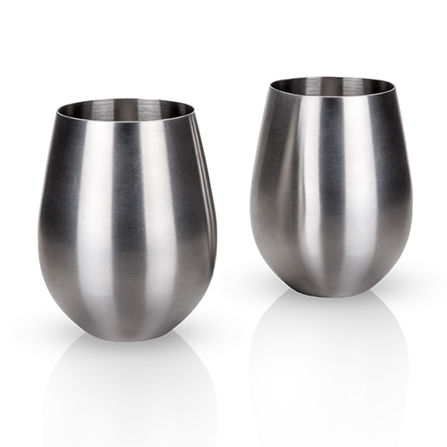 Viski Stainless Steel Tumbler Set